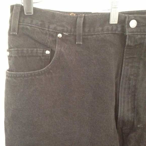 Levis mens jeans Size 46x30 Black Levis 545 Loose - Picture 10 of 11